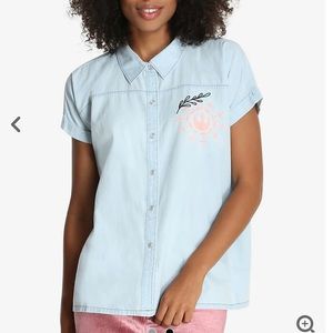 COPY - Star Wars Floral Rebel Button up